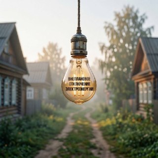 Запланированные отключения электричества в нескольких населенных пунктах